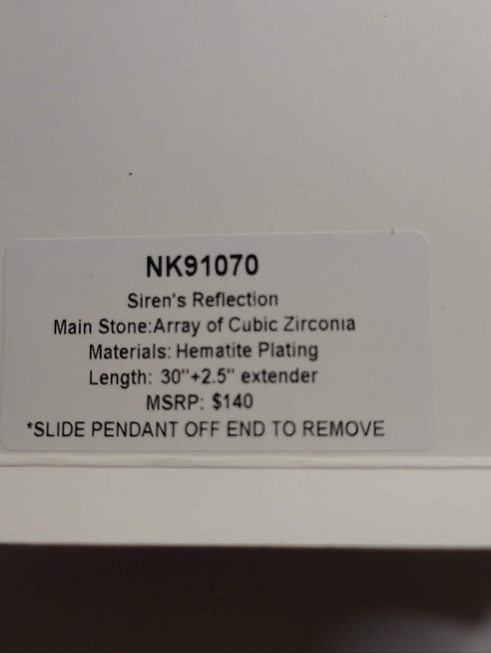 Bomb Party “Siren’s Reflection” Necklace – NWT - Picture 5 of 5